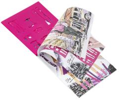 Kniha Módní návrhář Kreativní set modní design návrhářka