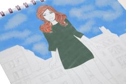 Kniha Módní návrhář Kreativní set modní design návrhářka