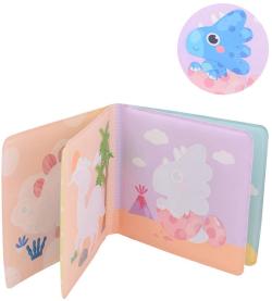 Knížka baby do vany Happy World dinosauři mění barvu do vody pro miminko