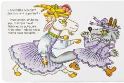 Knížka baby Kozí pohádka veršovaná ilustrace Helena Zmatlíková