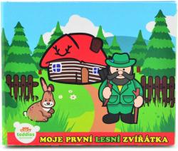 Knížka baby leporelo moje první zvířátka v lese skládací knížečka pro miminko