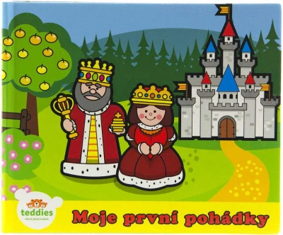 Knížka baby Moje první pohádky 14x11cm leporelo pro miminko Knížka baby Moje první pohádky 14x11cm leporelo pro miminko