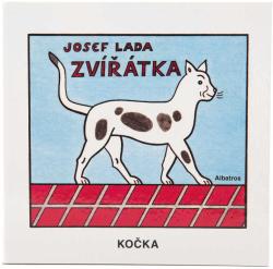 Knížka Josef Lada Zvířátka dětské obrázkové leporelo 16x15cm Knížka Josef Lada Zvířátka dětské obrázkové leporelo 16x15cm