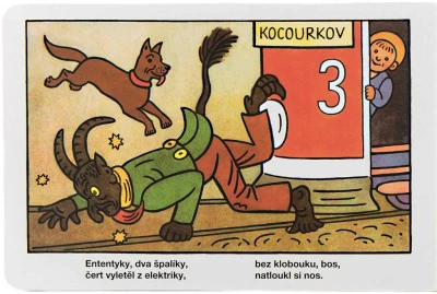 Knížka Ku-ku jen po mně vztáhněte ruku baby leporelo ilustrace J.Lada