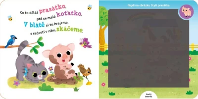 Knížka s baterkou Schovaná zvířátka na vsi