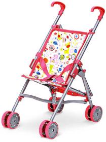 Kočárek golfové hole kovové pro panenku miminko