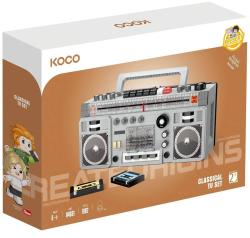 KOCO Stavebnice kostky Kazetový přehrávač 1982 dílků KOCO Stavebnice kostky Kazetový přehrávač 1982 dílků