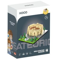KOCO Stavebnice kostky Koloseum 505dílků KOCO Stavebnice kostky Koloseum 505dílků