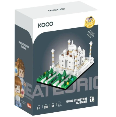 KOCO Stavebnice kostky Tádž Mahal 539dílků KOCO Stavebnice kostky Tádž Mahal 539dílků
