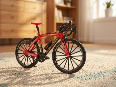 Kolo prstové horské 19cm kovový bicykl realistický vzhled 3 barvy