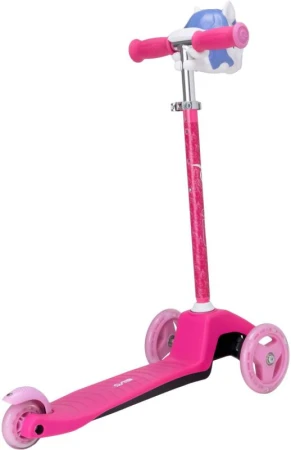 Koloběžka baby dětská Jednorožec LED kolečka na baterie Světlo