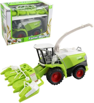 Kombajn 25cm plastový žací stroj s nástrojem v krabici Kombajn 25cm plastový žací stroj s nástrojem v krabici
