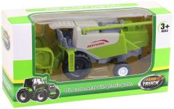 Kombajn kovový 11cm žací stroj volný chod v krabici