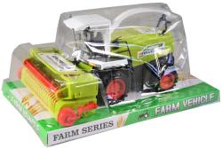 Kombajn plastový na setrvačník 24cm žací stroj blister 2 barvy