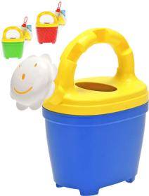 Konvička baby veselá barevná na vodu 16cm s kropítkem 3 barvy plast