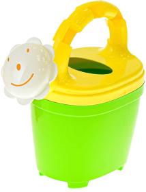 Konvička baby veselá barevná na vodu 16cm s kropítkem 3 barvy plast