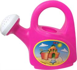 Konvička dětská na zahradu s obrázkem 23cm 1,2l s kropítkem plast 4 barvy