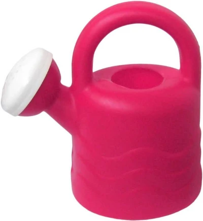 Konvička dětská plastová 16cm 0,6l s růžicí různé barvy