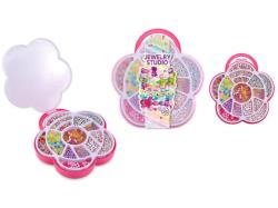 Korálky navlékecí v pěkném boxu na přenášení Korálky navlékecí v pěkném boxu na přenášení