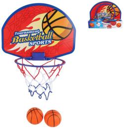 Koš basketbalový trikolora set s míčem 2ks a deskou košíková