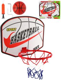 Koš basketbalový trikolora set s míčem a pumpičkou na košíkovou Koš basketbalový trikolora set s míčem a pumpičkou na košíkovou