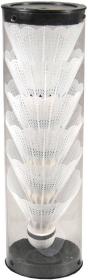Košíčky na badminton set 6ks bílé 7,5cm v plastové tubě Košíčky na badminton set 6ks bílé 7,5cm v plastové tubě