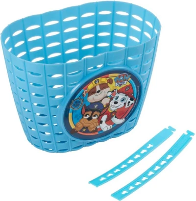 Košík plastový na dětské kolo Tlapková Patrola (Paw Patrol) na řídítka kluci