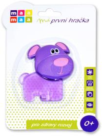 Kousátko MaaMaa baby zvířátko pes / kočka pro miminko 2 druhy