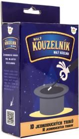 Kouzla 10 triků malý kouzelník 3 druhy v krabici
