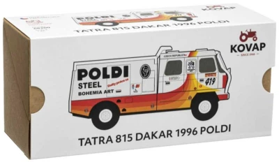 Kovap Auto Tatra 815 Dakar 1996 Poldi model 16cm kov 8200