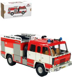 Kovap Auto Tatra 815 hasiči požární model 17cm kov 0615