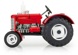 Kovap Traktor Zetor 50 Super model 1:25 červený plechový na klíček kov 0385