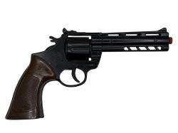 Hafotoys kovový kapslíkový revolver černý