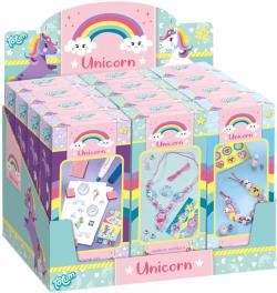 Kreativní holčičí sada jednorožec Razítka / Náramek / Náhrdelník 3 druhy Kreativní holčičí sada jednorožec Razítka / Náramek / Náhrdelník 3 druhy