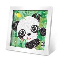 Kreativní set obraz s kamínky panda 17cm Kreativní set obraz s kamínky panda 17cm