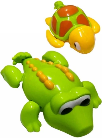 Krokodýl / želva 14cm baby zvířátko natahovací do vody pro miminko 2 druhy Krokodýl / želva 14cm baby zvířátko natahovací do vody pro miminko 2 druhy
