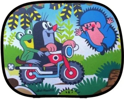 KRTEK (Krteček) a motocykl slnečná clona detská clona do auta (sada 2ks) KRTEK (Krteček) a motocykl slnečná clona detská clona do auta (sada 2ks)