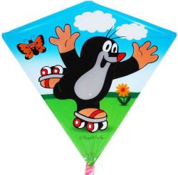 KRTEK (Krteček) Drak létající plastový 68x73cm Krteček na bruslích