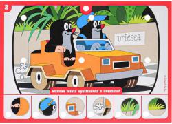 KRTEK (Krteček) Hra výuková elektrická Krtečkova školička 16 úkolů na baterie Světlo