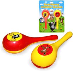 KRTEK (Krteček) Set rumba koule 2ks 16cm (hudební nástroje) KRTEK (Krteček) Set rumba koule 2ks 16cm (hudební nástroje)