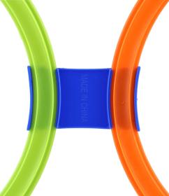 Kruhy skákací barevné Hop Skoč 27cm na skákání se spojkami set 10ks