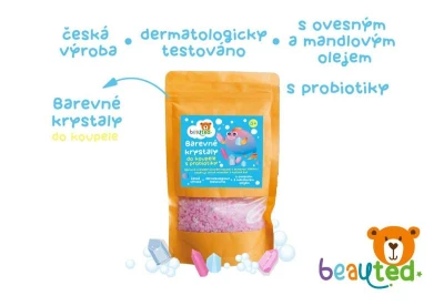 Krystaly šumivé do koupele s probiotiky Krystaly šumivé do koupele s probiotiky