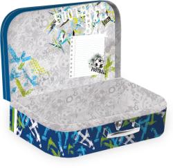 Kufřík dětský lepenkový Goal Time na školní potřeby Fotbal