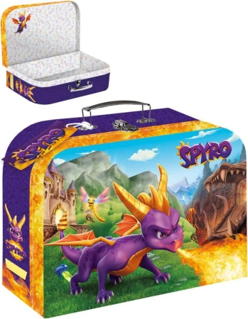 Argus Kufrík detský školský dráčik Spyro 35x23x10cm tvrdý kartón Argus Kufrík detský školský dráčik Spyro 35x23x10cm tvrdý kartón