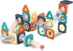 Kuličkodráha Marble Run Blocks 2D/3D stavebnice 66 dílků v krabici