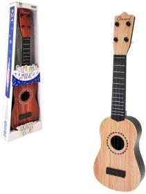 Ukulele dětské 55cm imitace dřeva (kytara) 2 barvy (hudební nástroje) Ukulele dětské 55cm imitace dřeva (kytara) 2 barvy (hudební nástroje)