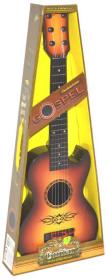 Kytara gospel klasická dětská s trsátkem 59cm 2 druhy v krabici plast