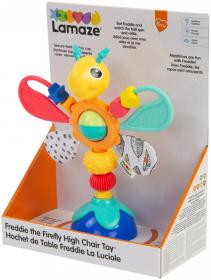 Lamaze Baby světluška Freddie s přísavkou ke stolování pro miminko