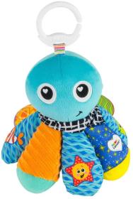 Lamaze Chobotničák Sam baby textilní závěsný s klipem pro miminko Lamaze Chobotničák Sam baby textilní závěsný s klipem pro miminko