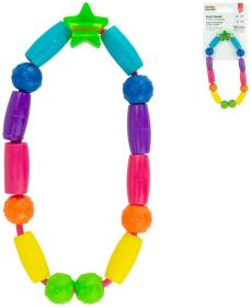 Lamaze Kousací baby korálky barevné kousátko pro miminko